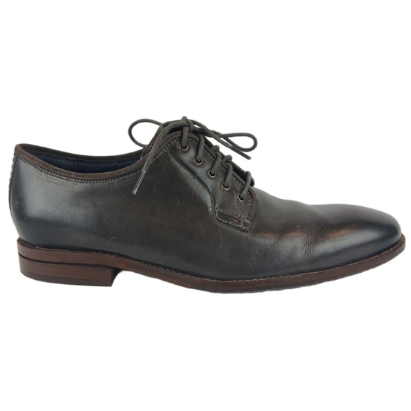 Cole Haan Warner Grand 360 8.5 Blue Brown Mens Postman Oxford Leather Lace Up - Picture 10 of 15